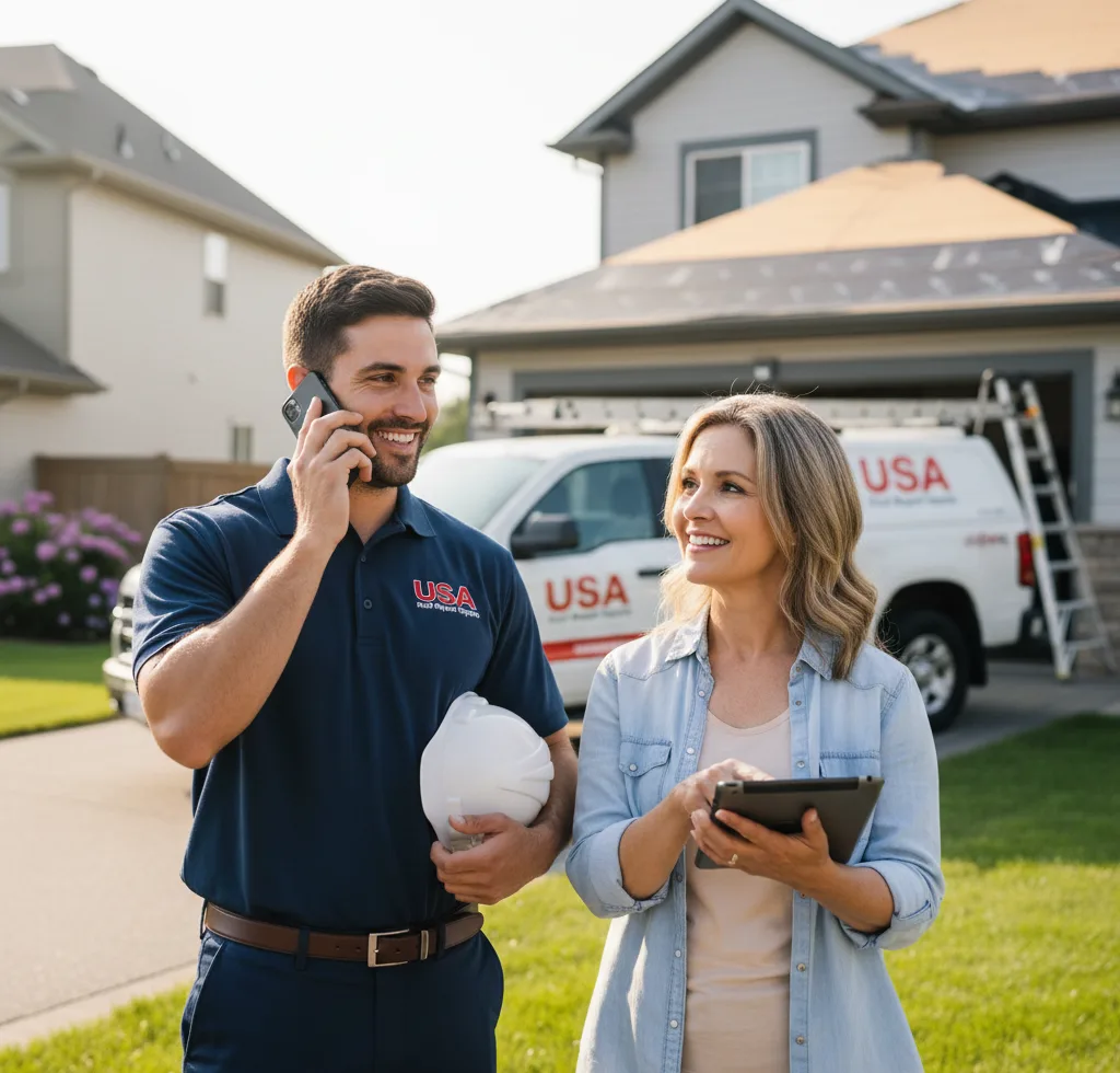 USA Roof Repair Experts customer support in Belton